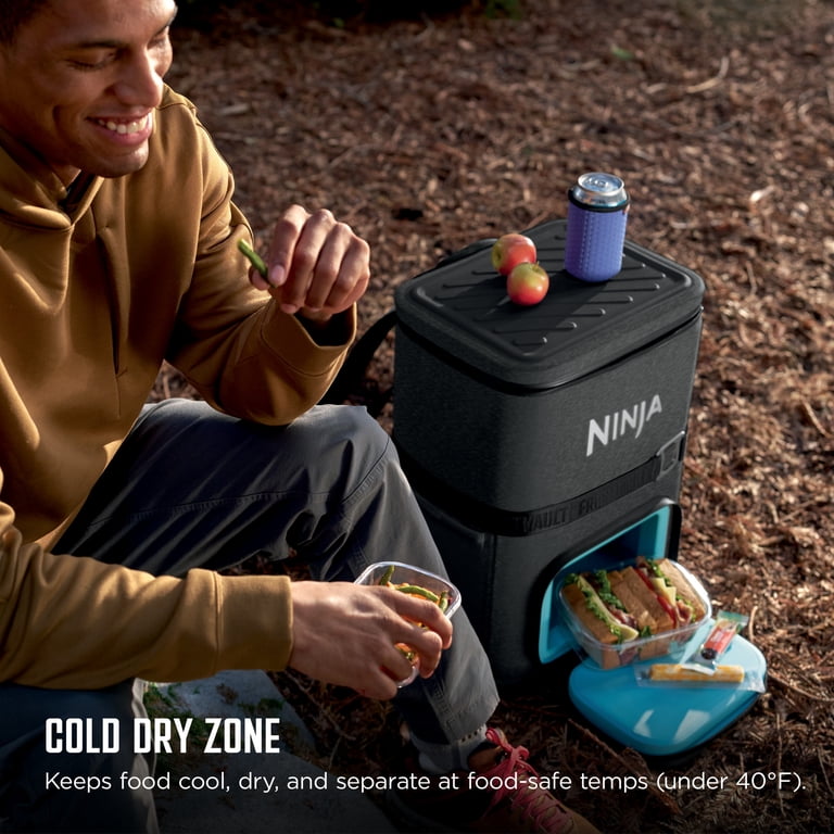 Ninja FrostVault Go 36-Can Backpack Soft Cooler with Cold Dry Zone