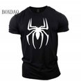 thumbnail image 1 of T-shirts Mode Homme Garphic adj Spider Manches Courtes Impression 3d Sport de Rue Tops Amples Décontractés Gym Entraînement Tee Homme, 1 of 7