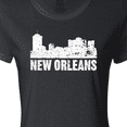 thumbnail image 4 of Inktastic New Orleans Skyline Grunge Women's T-Shirt, 4 of 5