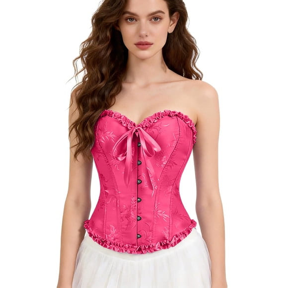 Elegant Corset Top Bustier Bodyshaper for Formal Evening Wear with Structured Back Support and Seamless Torso Girdle for Everyday Confidence