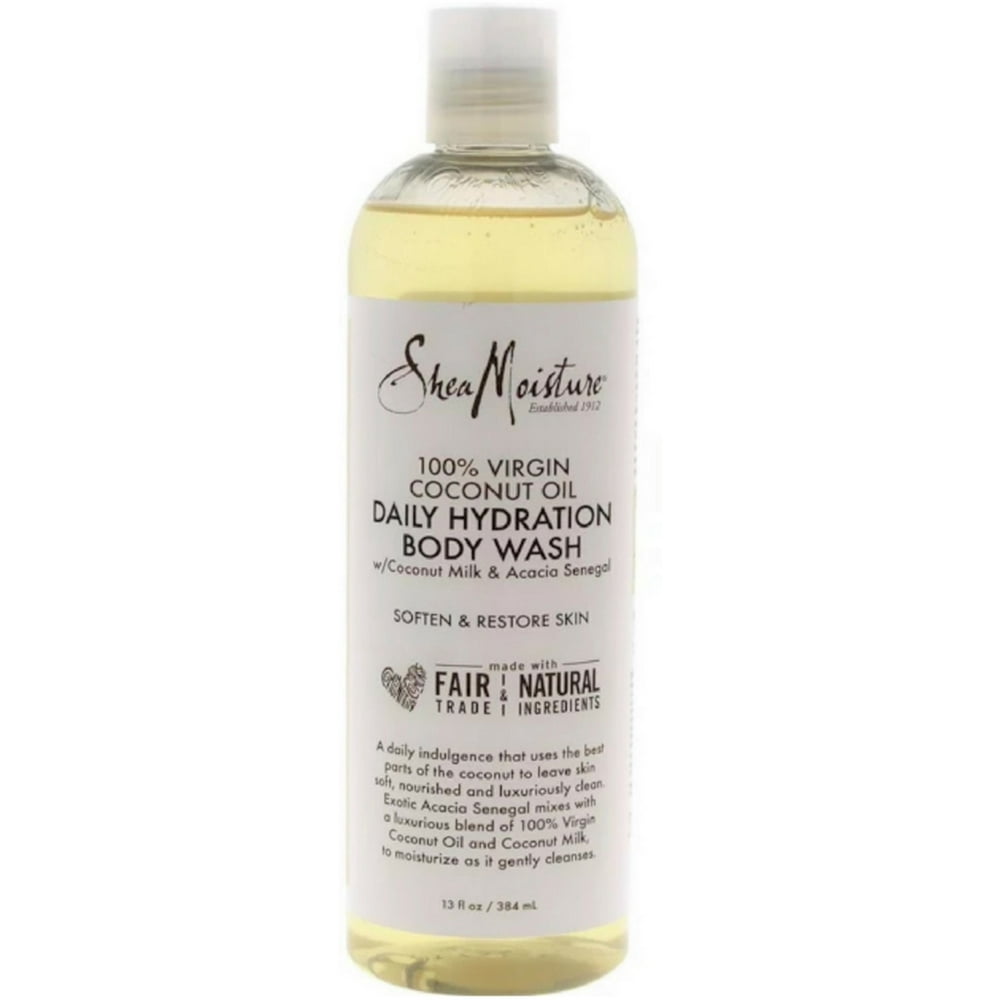 Shea Moisture 100 Virgin Coconut Oil Daily Hydration Body Wash 13 oz