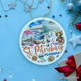 thumbnail image 5 of St. Petersburg Christmas Ornament, Florida's Gulf Coast City Souvenir and Decor, 5 of 8