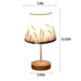 thumbnail image 6 of Fufafayo under $5 Bedside Table Lamp, Table Lamp, Premium Linen Fabric Lampshade, Side Lamp for Bedroom, Living Room, Dorm, Office, 6 of 9