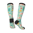 thumbnail image 4 of Balery Elephant And Flowers Fun Novelty Socks Men'S Women'S Crew Socks Funny Crazy Novelty Socks Quirky And Cool Socks, 4 of 9