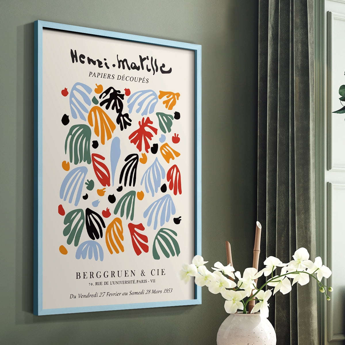 Matisse LXXXVII Framed Print - Solid Wood