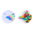 thumbnail image 4 of 12 piezas de arco iris creativo multifunción bloque de construcción de escritura pluma apilador papelería lápiz de intercambio para niñas niños (colorido), 4 of 8