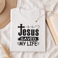 thumbnail image 3 of Jollimate Jesus Saved My Life Shirt, Jesus shirt, Christian 4th July Shirts, Christian Gift For Girl, 3 of 6