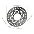 thumbnail image 6 of Front & Rear Dirt Bike Tire 70/100-19 90/100-16 Tire Rim 19" 16" Wheels with 428 43T Sprocket Disc Rotors for Upgrade Dirt Pit Bike Apollo Taotao 125cc 150cc 200cc 250cc, 6 of 9