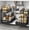 Black, variant on 2-Tier L-Shape Under Sink Organizer, Slide Out Metal Kitchen & Bathroom Storage Rack, Kitchen Cabinet Organizer, 1 Pack
