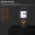thumbnail image 4 of Manometer,Pressure Tester With Pressure -39.98~39.98kpa Manometer Differential Pressure Manometer Dual Port 12 Data Tester With Lcd Port Air Pressure Lcd Display Temperature Unit Dsfen, 4 of 6