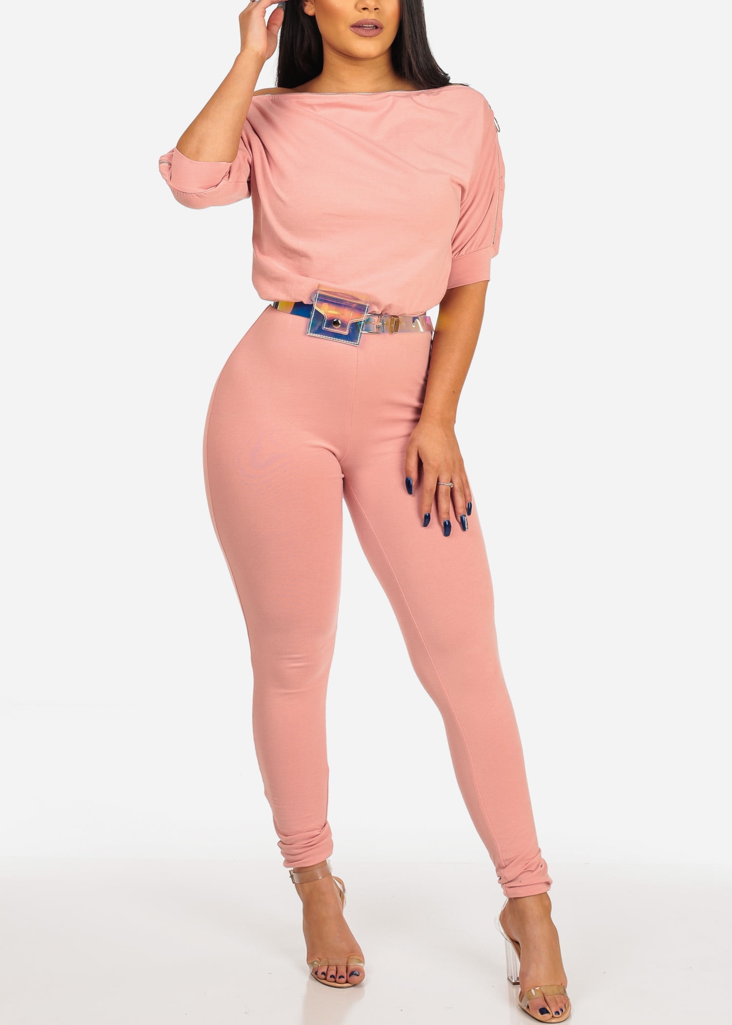 pink rompers for juniors