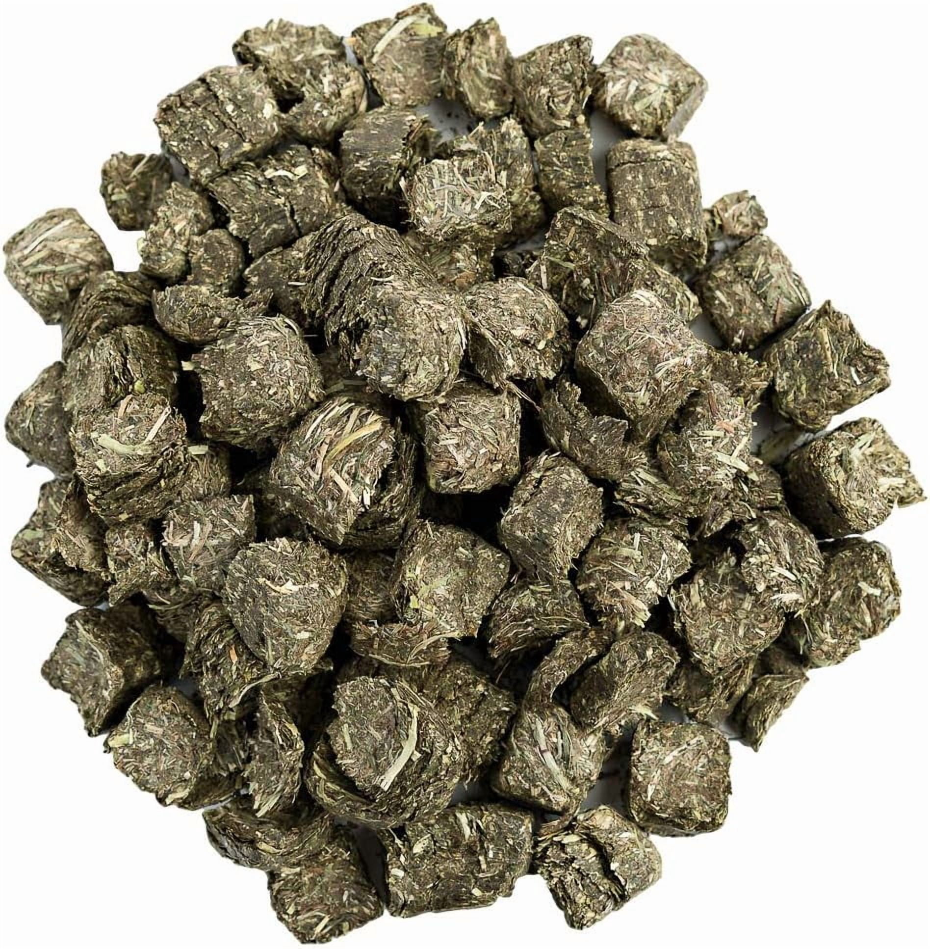 Small Pet Select - Straight Timothy Hay Cubes - 100% All Natural Timothy Hay, Not Blended - Delivered Fresh, Guarantee, (5 lb)