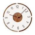 thumbnail image 3 of deevoka Wall Hanging Clock Diameter 30cm Decorative for Bathroom Living Room Kitchen 12 Numbers, 3 of 9
