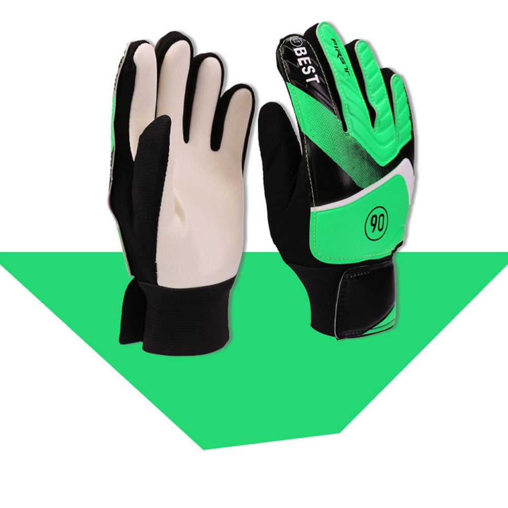 Buy Kids Youth Goalkeeper Gloves Football Soccer Goalie Gloves Latex