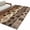 brown, variant on Round Area Rugs Collection 3.3 Ft, Aqua Brown Non-Slip Residential Carpet, Rustic Farmhouse Dog Paw Vintage Indoor Crawling Mats Doormat Runner Rugs Play Mat for Bedroom