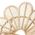 thumbnail image 6 of bali & pari Bianca Rattan BOHO Flower Chair, Natural Brown, 6 of 10