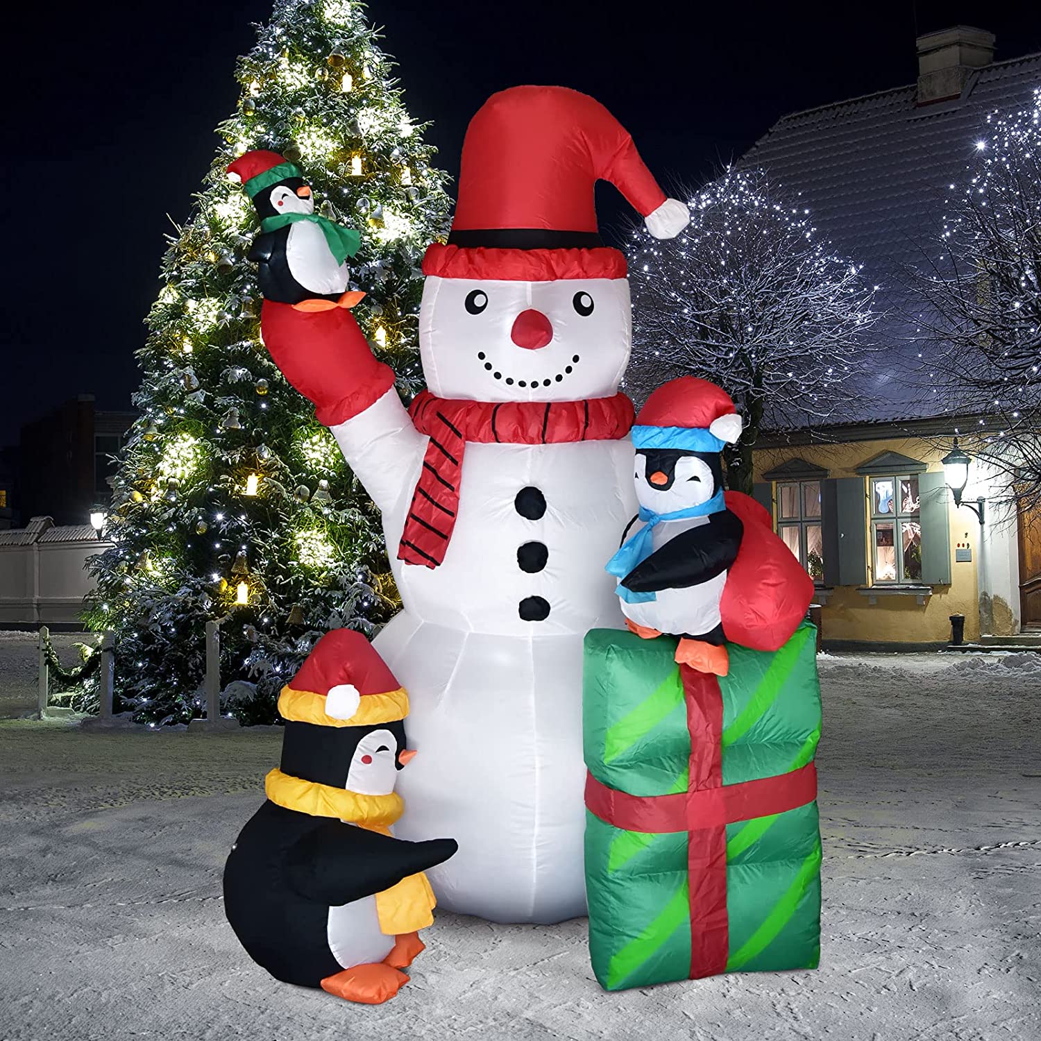 Holiday Living<sup>TM</sup> 36 3-D Ice Cube Snowman at