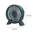 thumbnail image 3 of Fanshiluo USB Desk Fan Small But Powerful Portable Quiet Desktop Fan Adjustment Mini Fan For Better Cool Home Office Car Indoor Outdoor, 3 of 8