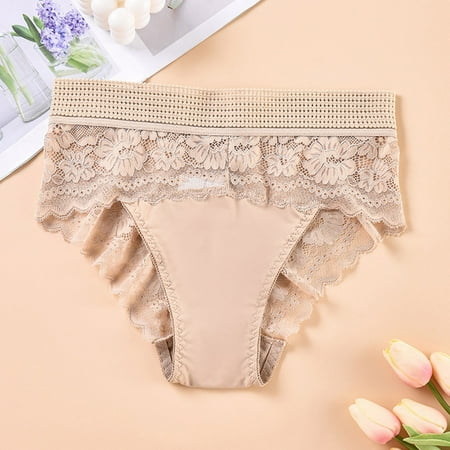 Womens Panties Ribbed Invisible Panties High Waisted Underwear Cotton Underpants Seamless Full Coverage Briefs High Waisted Seamless Thongs Plus Size Full Coverage Soft Stretch Boxer Shorts My Orders
