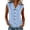 01-Sky Blue, variant on Women's Plaid Print Sleeveless Collared Button Up Tank Top Casual Cotton Blend Shirt for Summer Daily & Office Wear