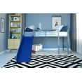 thumbnail image 2 of DHP Laurie Junior Twin Metal Loft Bed, 2 of 6