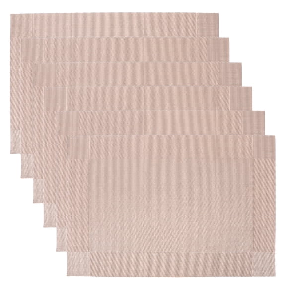 6pcs Placemats Kitchen Table Decor Placemats Sets Dining Table Decorations Centerpieces