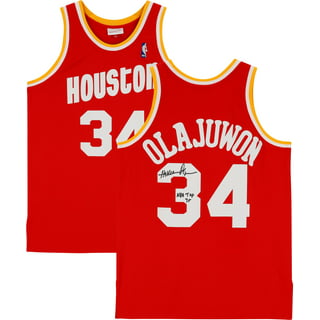 Mitchell & Ness Ghost Green Camo Swingman Hakeem Olajuwon Houston Rockets 1993-94 Jersey