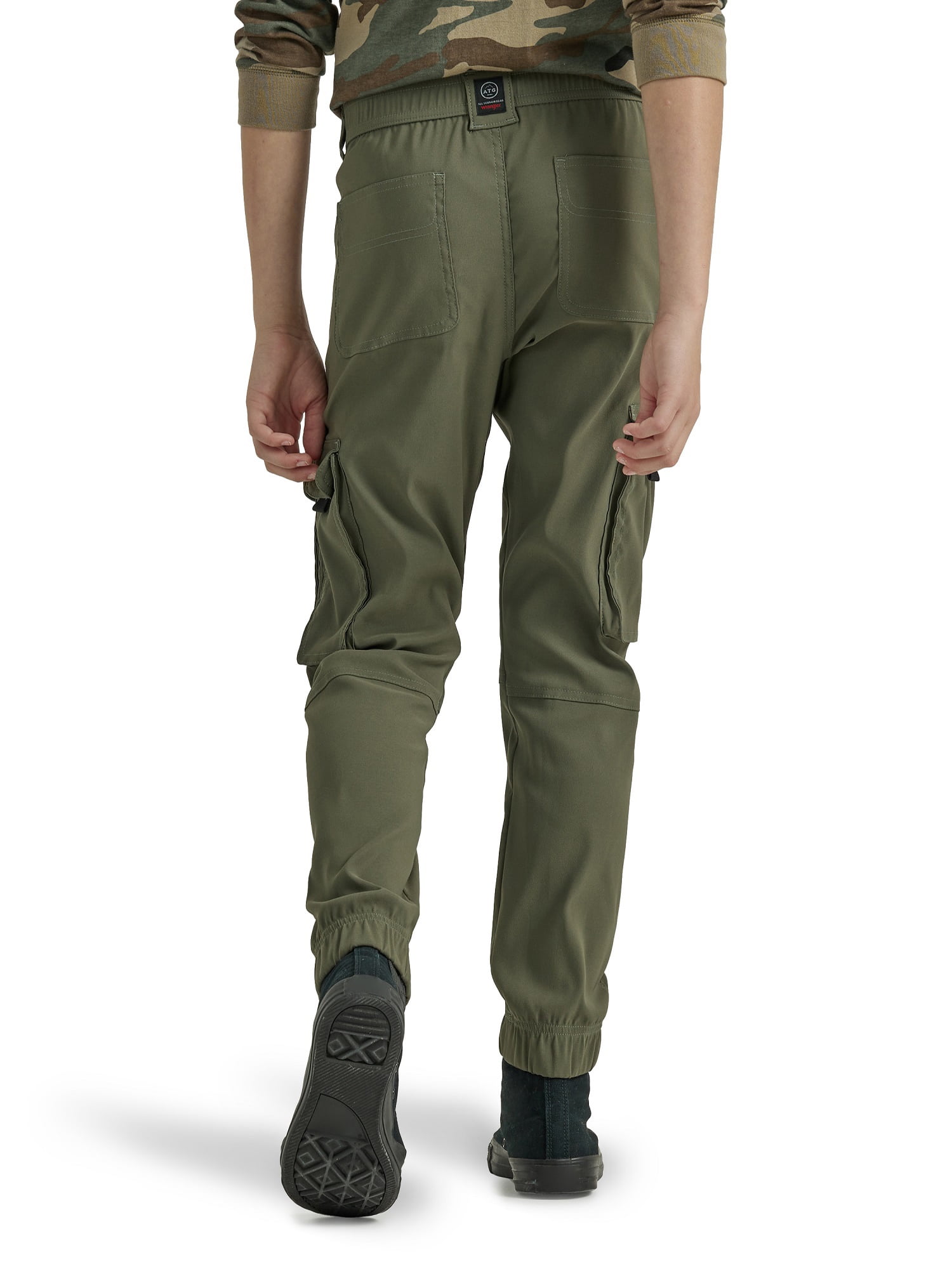 Wrangler® Boys Pull-On Cargo Jogger Pants, Sizes XS-XL