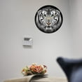 thumbnail image 4 of Binwennn Acrylic Wall Clock Acrylic Clock Printing Clock Home Bedroom Hanging Bar Decoration Power Supply Music Room Decoration Art Clock Timer Movie Coffee Pot with Timer Bathroom Timer Mechanical, 4 of 8