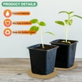 thumbnail image 2 of Uxcell 10-Pack Posavasos de Corcho para Plantas, Posavasos de Corcho de 6/8/10/12/14 Pulgadas para Suministros de Interior en Casa [Marrón], 2 of 7