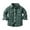 Dark Green, variant on CAICJ98 Little Kids Toddler Baby Boy Button Down Cardigan Long Sleeve Plaid Flannel Shirt for Boys Sweater Coat Tops Spring Fall Clothes (Khaki,4-5 Years)