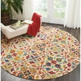 thumbnail image 2 of Nourison Vivid Floral Bohemian Ivory 8' x ROUND Area Rug, (8' Round), 2 of 5