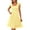 Yellow, variant on PRETTYGARDEN Womens Trendy Mini Summer Dresses Sleeveless Tulle Ruffle Square Neck Tiered Smocked Beach Vacation Dress