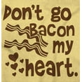 thumbnail image 2 of Don't Go Bacon My Heart Cute Pun Toddler Boy Girl T Shirt Infant Toddler Brisco Brands 12M, 2 of 6