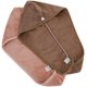 thumbnail image 1 of Gorro de ducha grueso para mujer, absorbente de agua de secado rápido, color diente de sangre + marrón, 2 piezas, 1 of 4