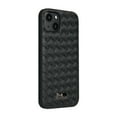 thumbnail image 4 of SaniMore for iPhone 13 Case, PU Leather Rugged PC Shockproof Tough Anti-Fingerprint Ultra Slim Lightweight Luxury Anti-scratch Wear-resistant Durable Cover for iPhone 13, Litchi Black, 4 of 6