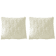 thumbnail image 1 of Funda Almohada Navidad Copo Nieve para Del (marfil 45cm), 1 of 5