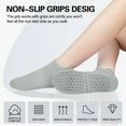 thumbnail image 6 of Loritta Slipper Socks for Woman Yoga Sock with Grips for Pilates Workout Hospital, 6 Pairs, 6 of 6