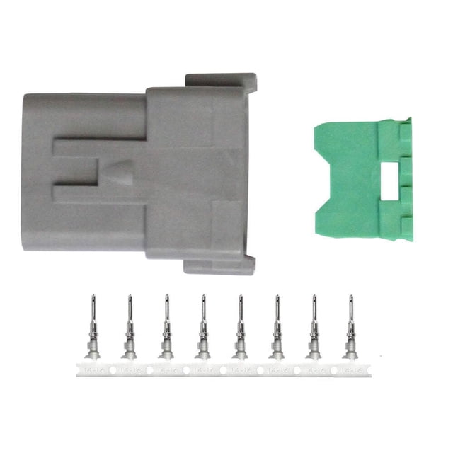 Kit de reparación de receptáculos Pacer DT Deutsch 14-18 AWG (8 posiciones)