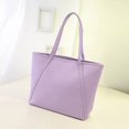 thumbnail image 1 of Women Solid Simple High Capacity Messenger Handbag Totes Satchel Shoulder Bags, 1 of 5