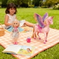 thumbnail image 3 of DEGIDEGI Unicorn Fantasy Doll & Pegasus Set, Rainbow Paradise Magic Princess Toy for Girls, Glitter Wings, Movable Accessories & Colorful Play Set for Girls and Boys 3+, 3 of 8