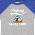 thumbnail image 4 of Inktastic Future Billiards Champ Boys or Girls Baby Bodysuit, 4 of 5