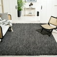 thumbnail image 2 of SAFAVIEH Natural Fiber Crawford Abstract Area Rug, Charcoal/Natural, 8' x 8' Square, 2 of 7