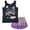 Grey Sparkle Smash, variant on Monster Jam Toddler Girls' Athletic 2-Piece Tank Top and Shorts Set Grey Sparkle Smash