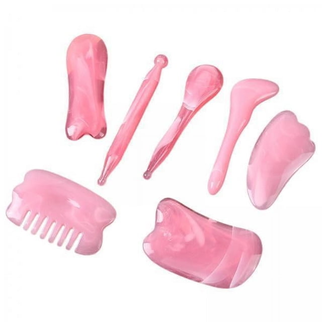 Tablero de Gua Sha,Tablero de Herramienta de raspado Guasha Cuerpo completo,Herramientas de tablero de raspado de cuello y hombros de resina,Cuello,brazos,piernas,ador