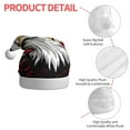 thumbnail image 4 of Salouo American Bald Eagle for Adult Christmas Hat Xmas Holiday Hat Santa Hat for Women & Men Festive Headwear Accessories Fit for Christmas/ New Year/Holiday/Party,1PC, 4 of 6