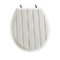 thumbnail image 1 of Bemis Manufacturing 29CP-000 Round Cottage Toilet Seat, White, 1 of 4