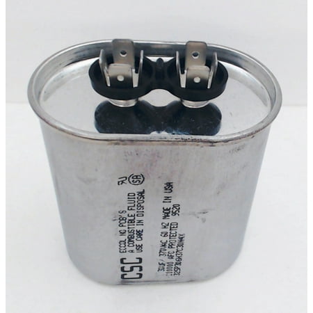 

POC30 Packard Run Capacitor Oval 30 Mfd. 370 Volt