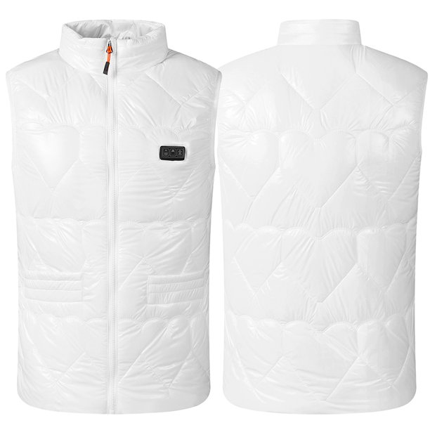 Chaleco Térmico Chaleco calefactable eléctrico unisex 3 modos de temperatura 15 áreas de algodón calentado para invierno