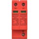 thumbnail image 5 of Dispositivo de protección contra sobretensiones DC 1000V 2P 40KA pararrayos fotovoltaico PV Thunder Proof Protector disyuntor instalación en riel DIN rojo esquí esquí Gafas de esquí, 5 of 5